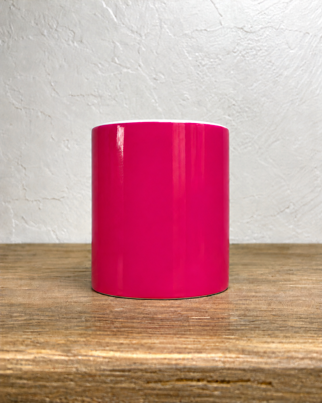 Mug en céramique 330ml, Fuck Cancer – Octobre Rose – vue de côté